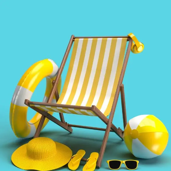 Ležaljka za plažu - vaš logo na suncu