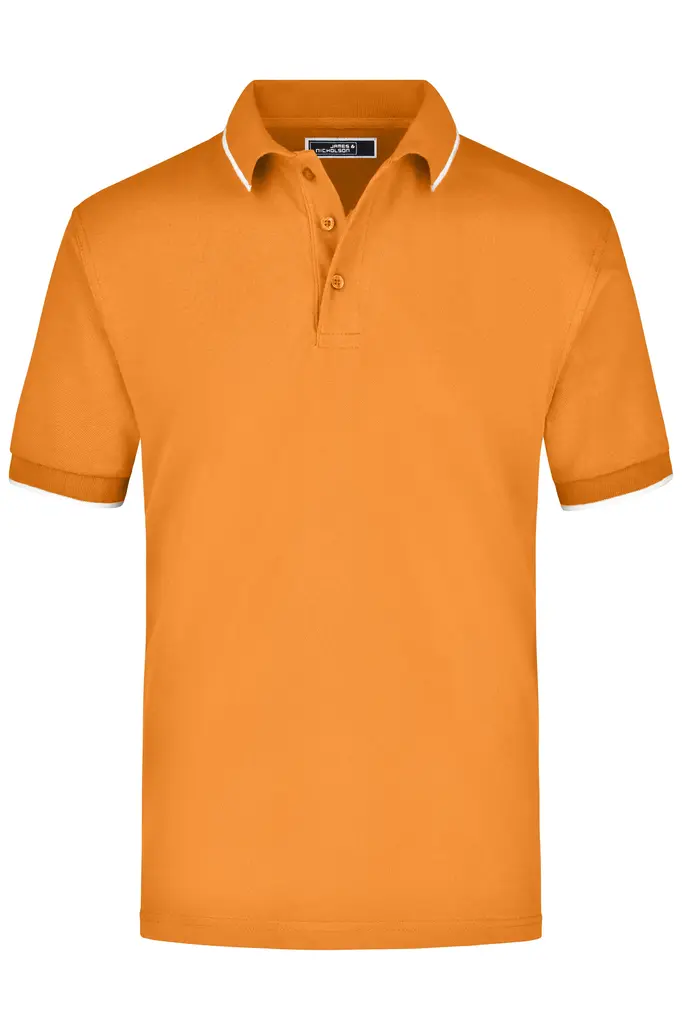 Polo majica JN034 orange/white S-0