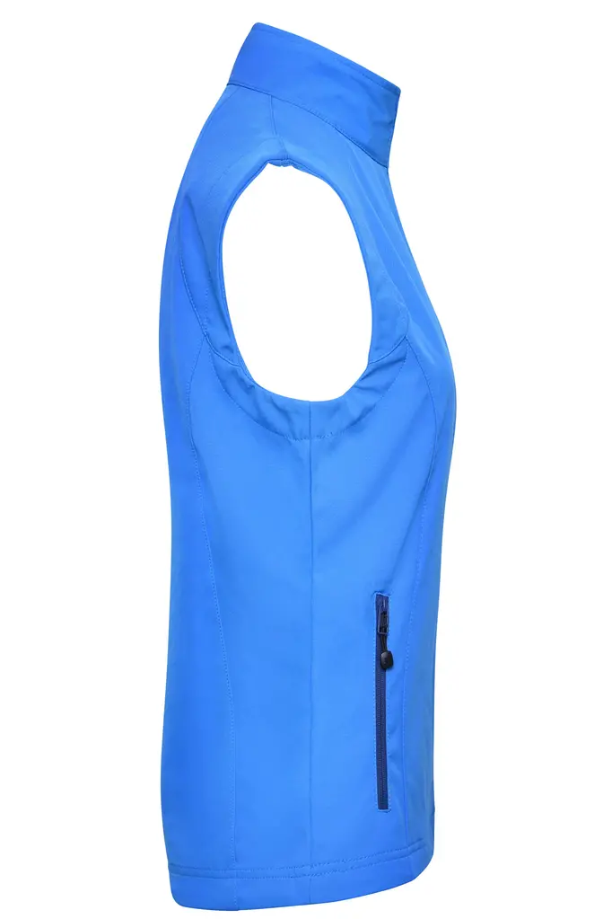 Ženski softshell prsluk JN1023 azur S-2