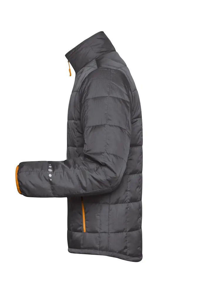 Muška jakna JN1035 carbon/orange M-1