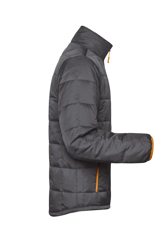 Muška jakna JN1035 carbon/orange M-2
