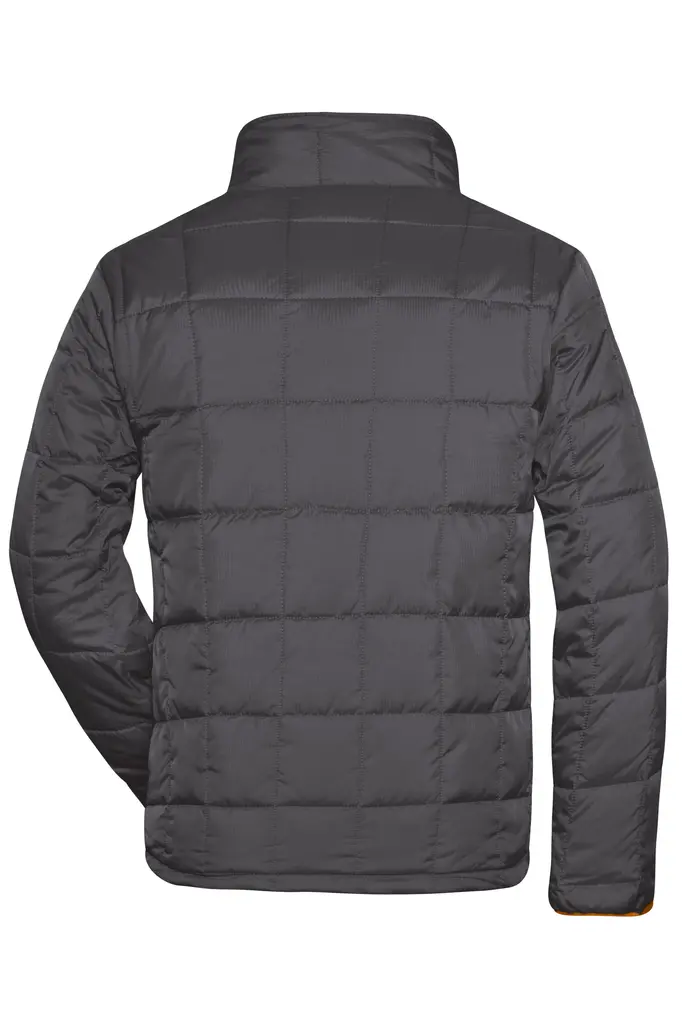 Muška jakna JN1035 carbon/orange M-3