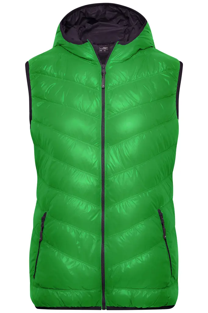 Ženski pernati prsluk JN1061 green/carbon S-0 Ženski pernati prsluk JN1061 green/carbon S-0