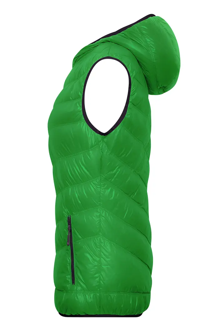 Ženski pernati prsluk JN1061 green/carbon S-1 Ženski pernati prsluk JN1061 green/carbon S-1