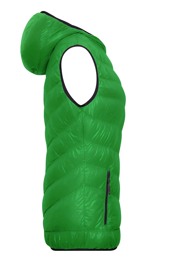 Ženski pernati prsluk JN1061 green/carbon S-2 Ženski pernati prsluk JN1061 green/carbon S-2