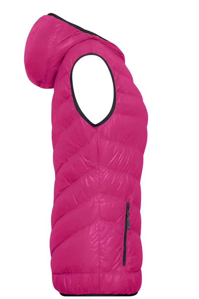 Ženski pernati prsluk JN1061 magenta/graphite S-2 Ženski pernati prsluk JN1061 magenta/graphite S-2