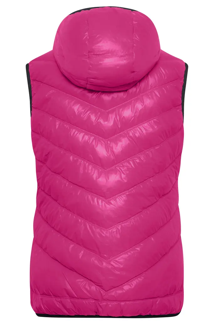 Ženski pernati prsluk JN1061 magenta/graphite S-3 Ženski pernati prsluk JN1061 magenta/graphite S-3