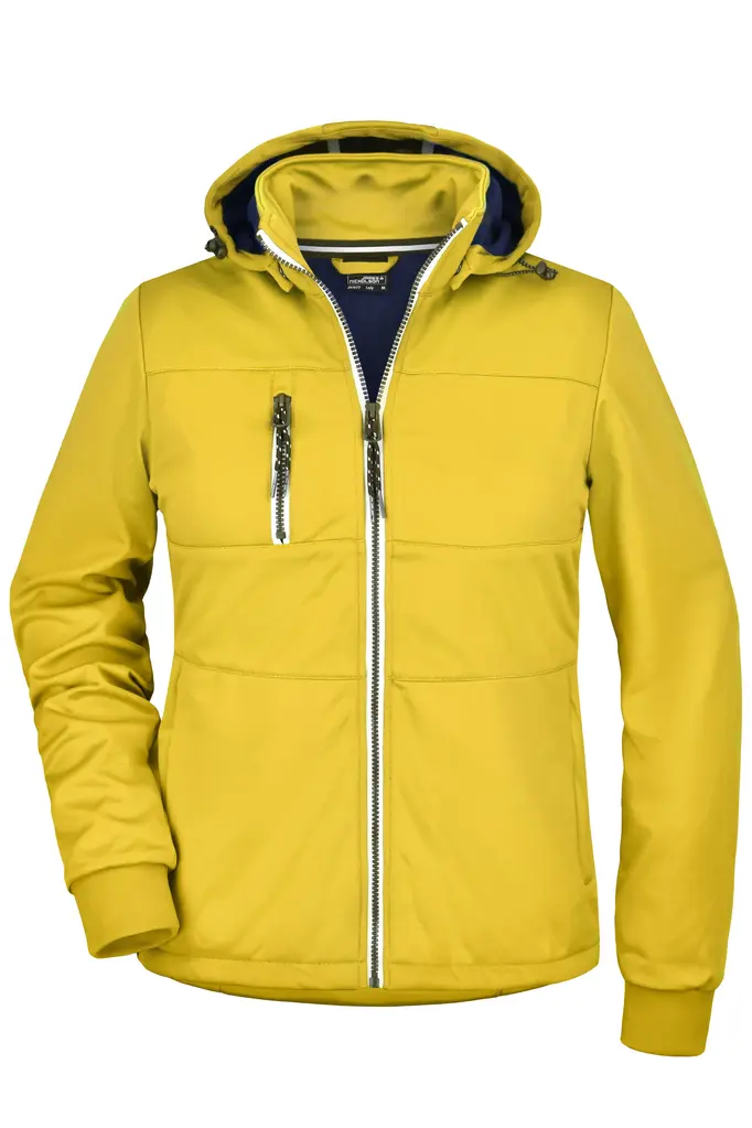 Ženska jakna JN1077 sun-yellow/navy/white S-0