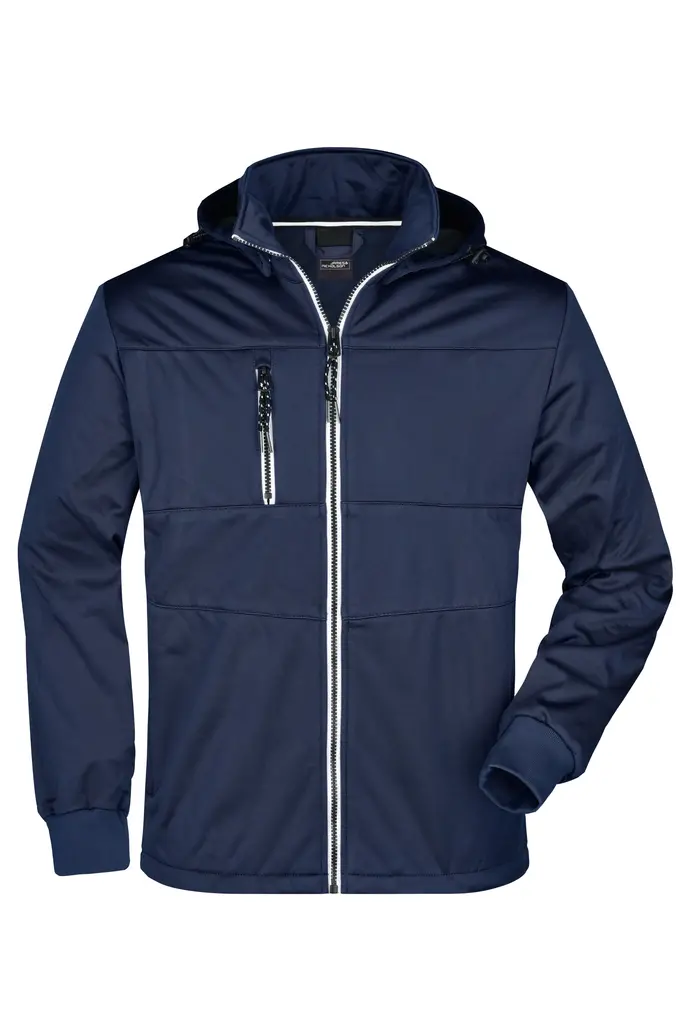 Muška softshell jakna JN1078 navy/navy/white S-0