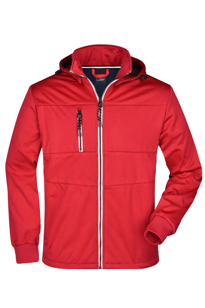 Muška softshell jakna JN1078 red/navy/white S-0