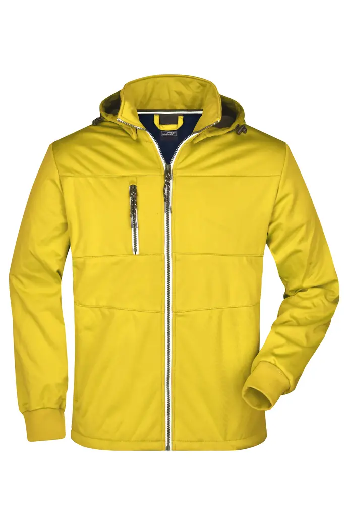 Muška softshell jakna JN1078 sun-yellow/navy/white S-0