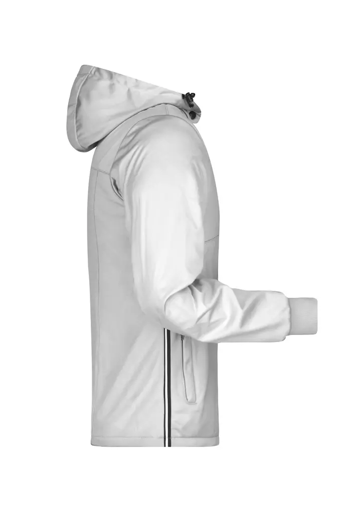 Muška softshell jakna JN1078 white/white/navy S-2