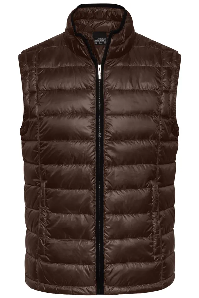 Muški pernati prsluk JN1080 coffee/black L-0