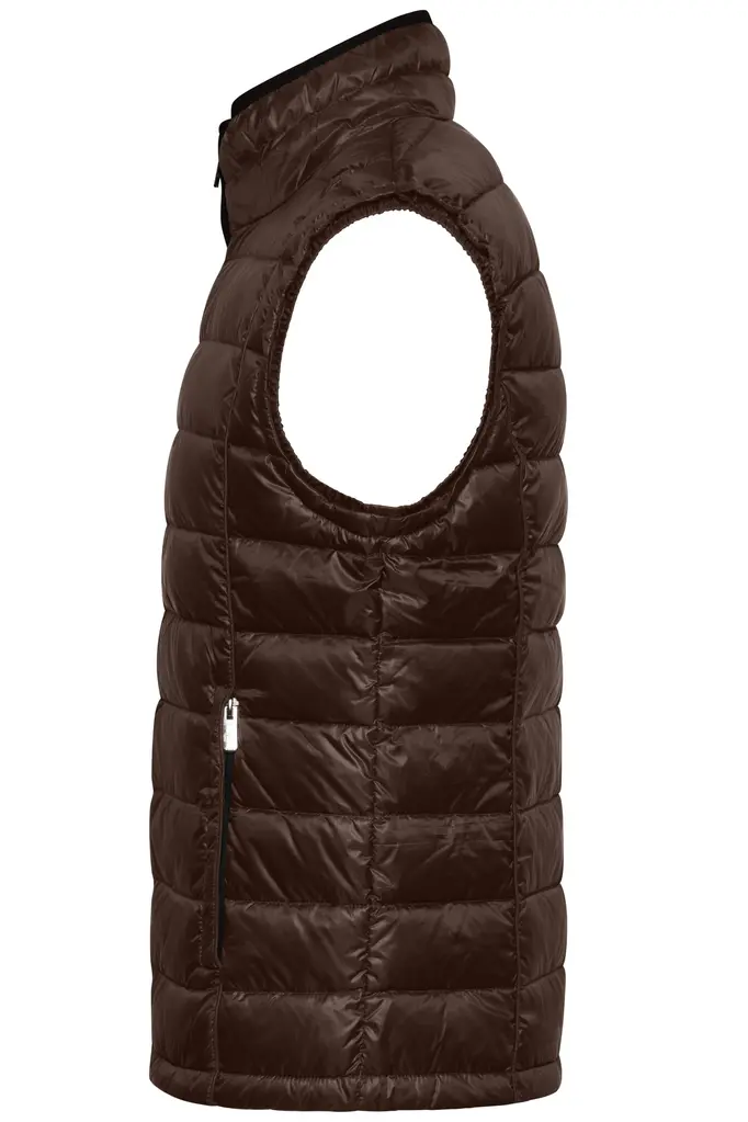 Muški pernati prsluk JN1080 coffee/black L-1