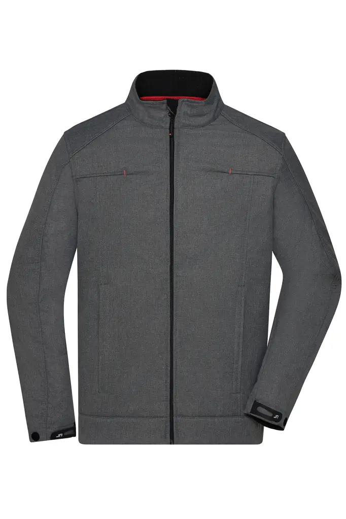 Muška softshell jakna JN1088 dark-melange S-0