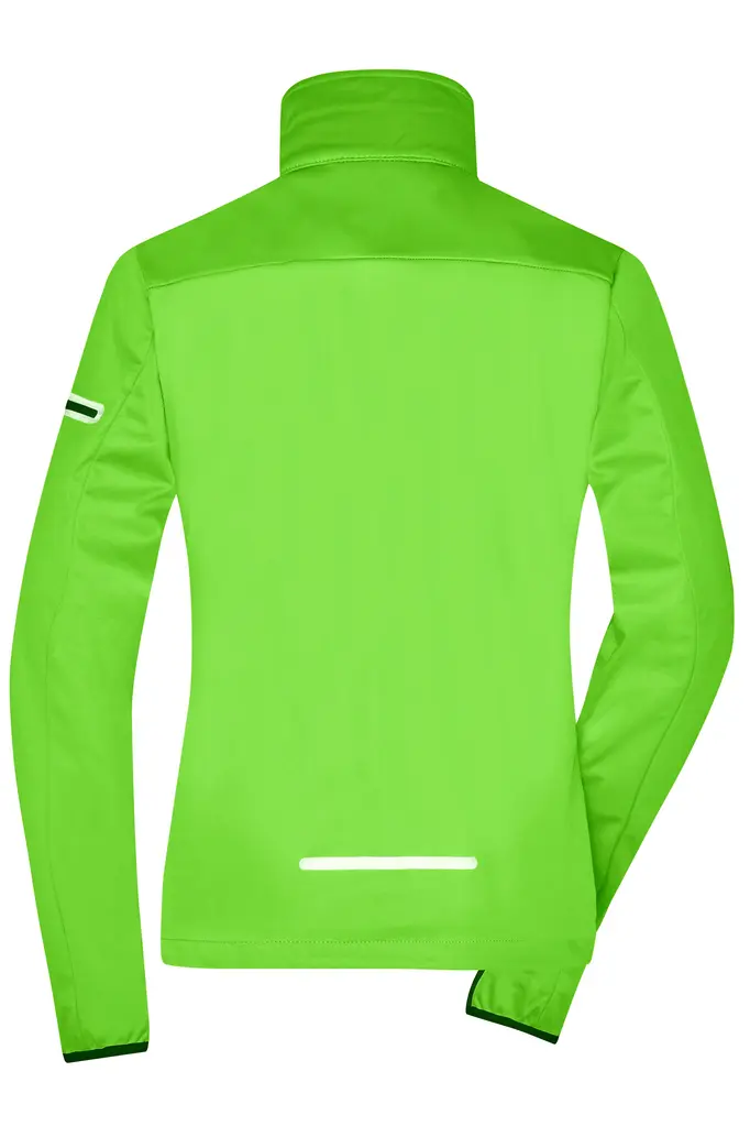 Ženska softshell jakna JN1125 bright-green/black S-7
