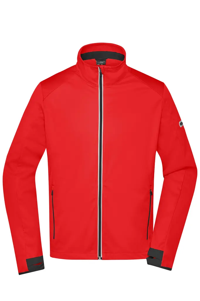 Muška softshell jakna JN1126 bright-orange/black XL-0