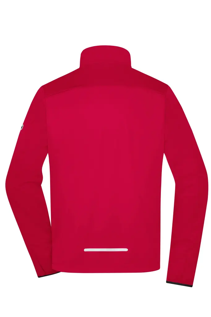 Muška softshell jakna JN1126 light-red/black S-7