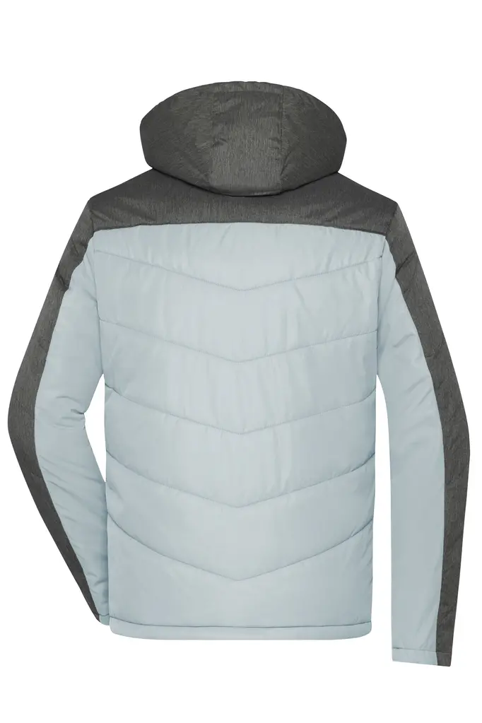 Muška zimska jakna JN1134 silver/anthracite-melange S-7
