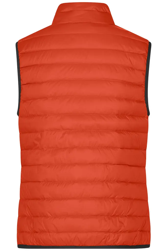 Ženski pernati prsluk JN1137 burnt-orange/silver S-4 Ženski pernati prsluk JN1137 burnt-orange/silver S-4