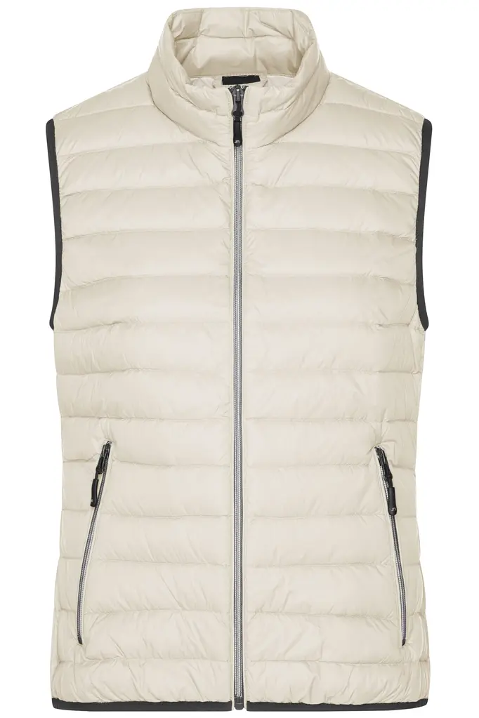 Ženski pernati prsluk JN1137 off-white/off-white S-0 Ženski pernati prsluk JN1137 off-white/off-white S-0