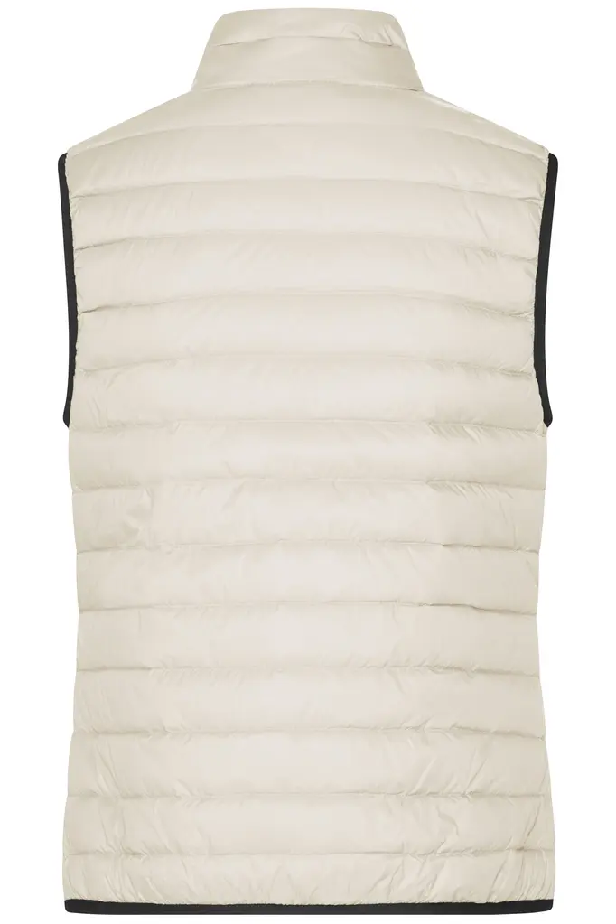 Ženski pernati prsluk JN1137 off-white/off-white S-3 Ženski pernati prsluk JN1137 off-white/off-white S-3
