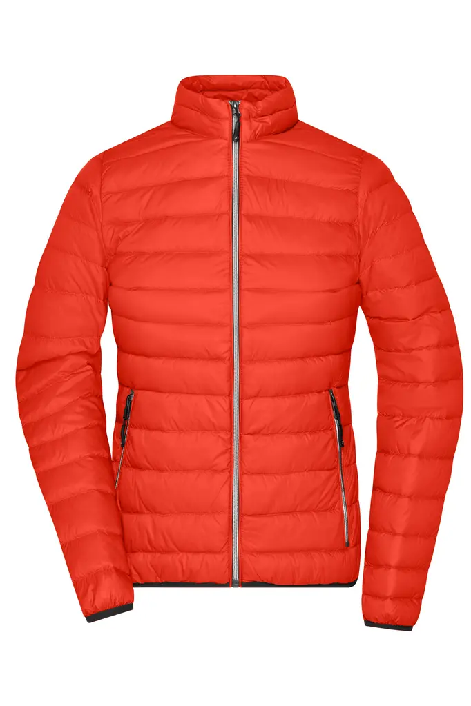 Ženska pernata jakna JN1139 burnt-orange/silver M-0