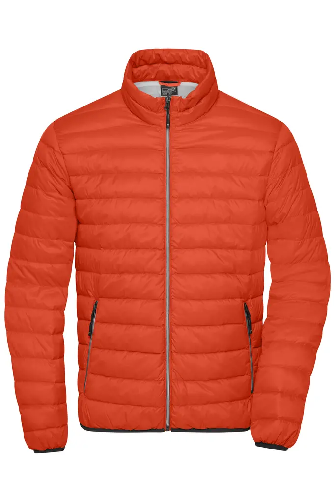 Muška pernata jakna JN1140 burnt-orange/silver M-0