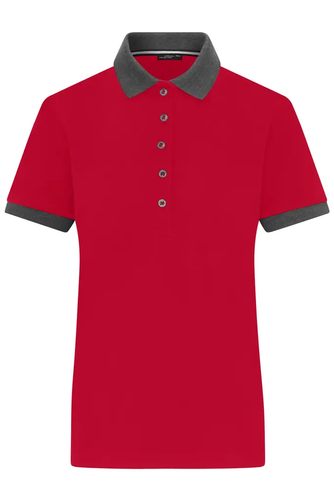 Ženska polo majica JN1303 red/anthracite-melange XS-0