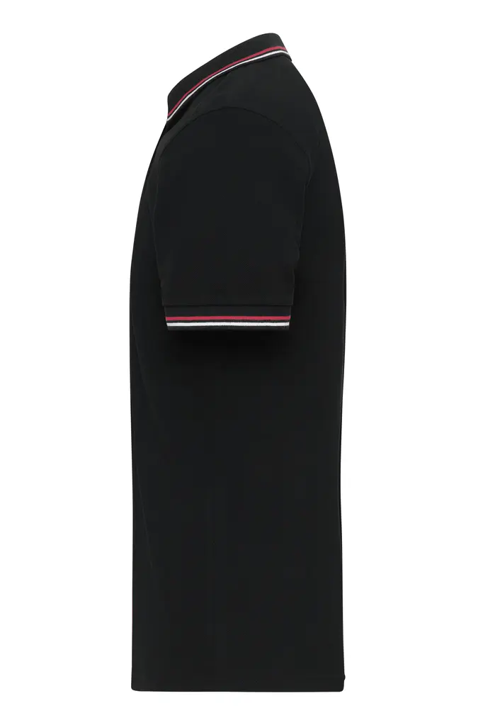 Polo majica JN1306 black/white/red S-1