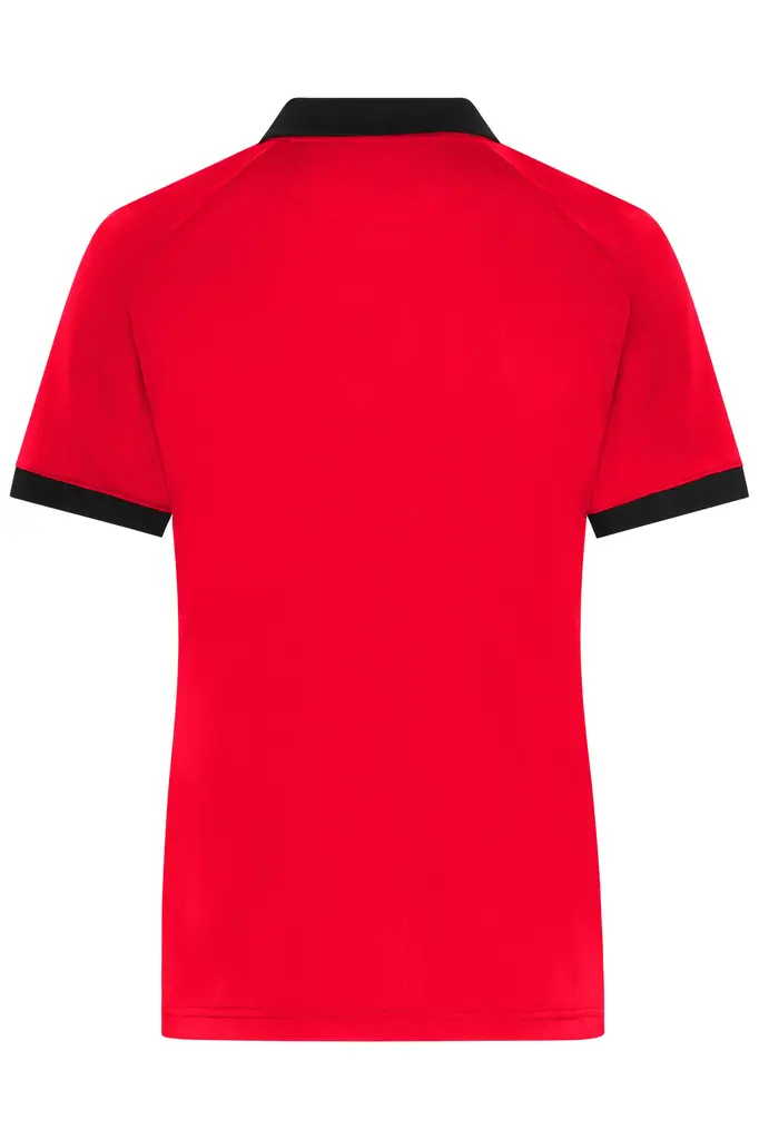 Ženska polo majica JN1307 light-red/black XS-6