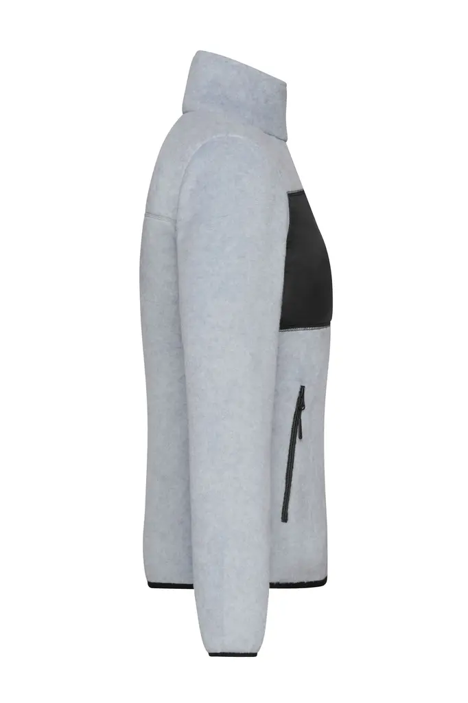 Ženski flis JN1311 light-melange/black XS-2