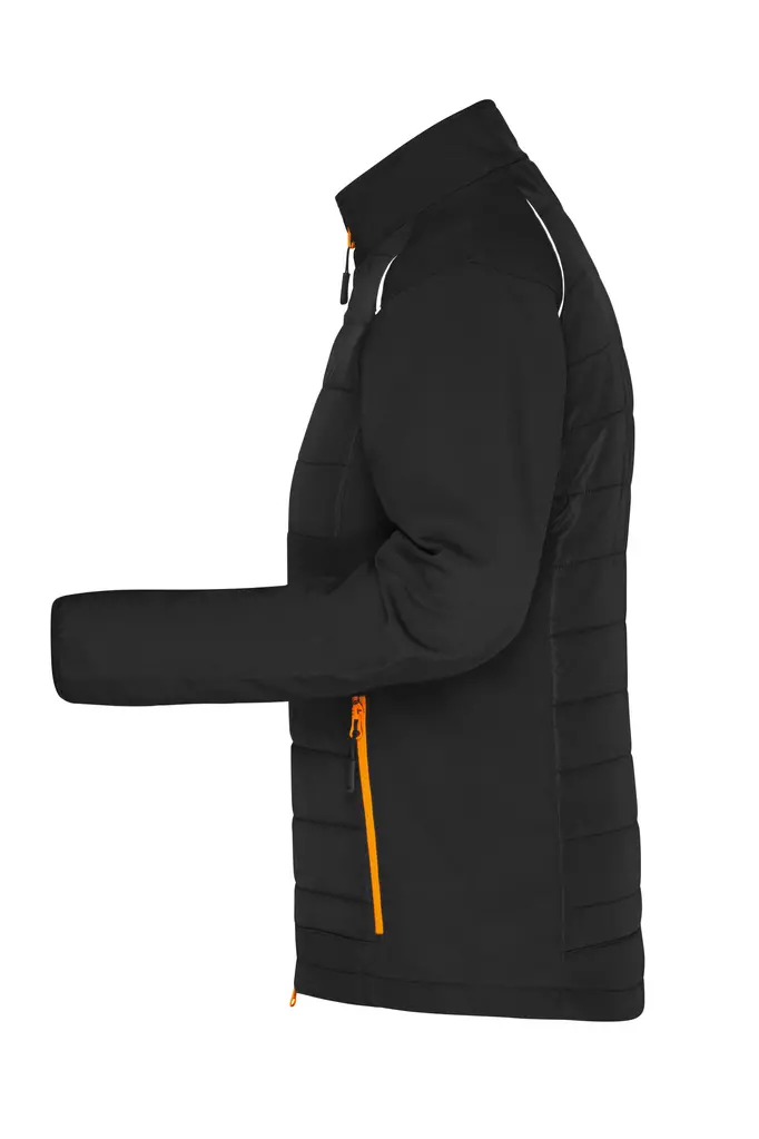 Ženska jakna JN1819 black/neon-orange XS-4