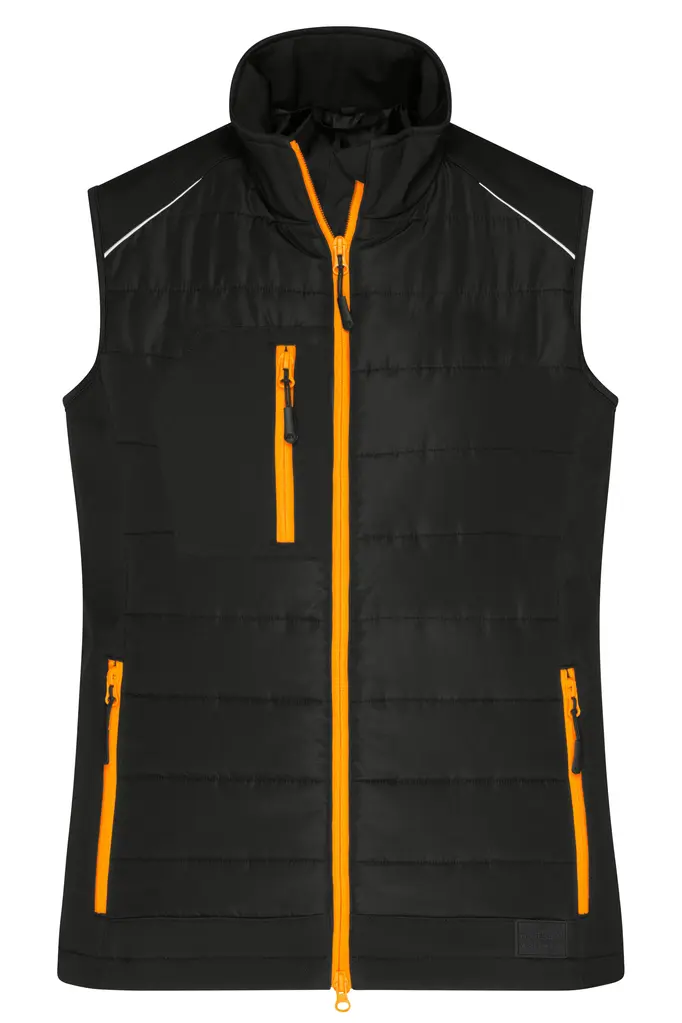 Ženski prsluk JN1821 black/neon-orange XS-0