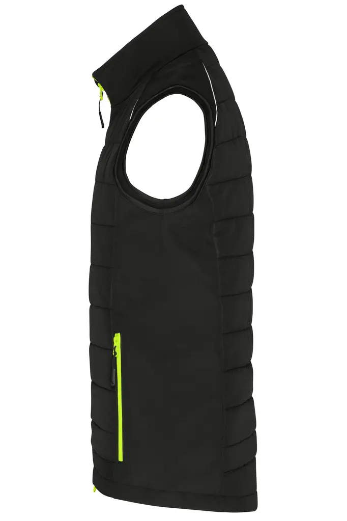 Muški prsluk JN1822 black/neon-yellow XS-4