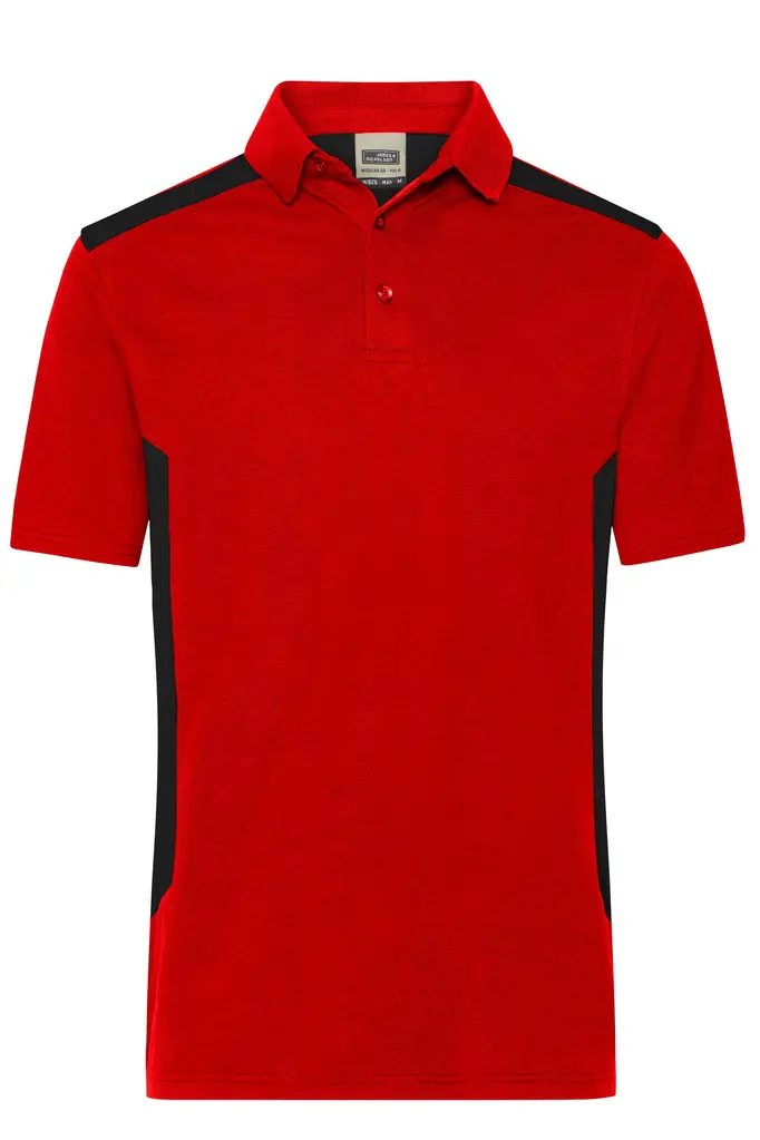 Muška polo majica JN1826 red/black XS-0
