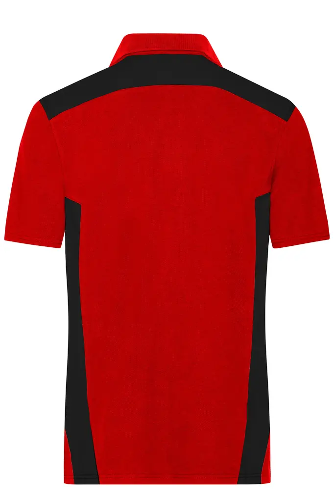 Muška polo majica JN1826 red/black XS-3