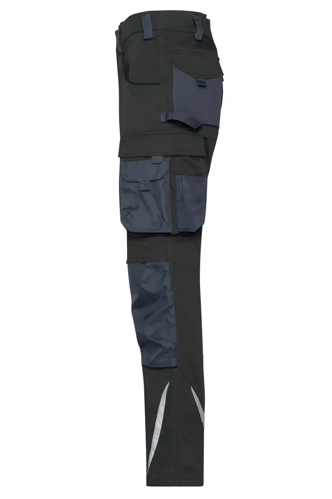 Radne slim hlače JN1832 black/carbon 25-4