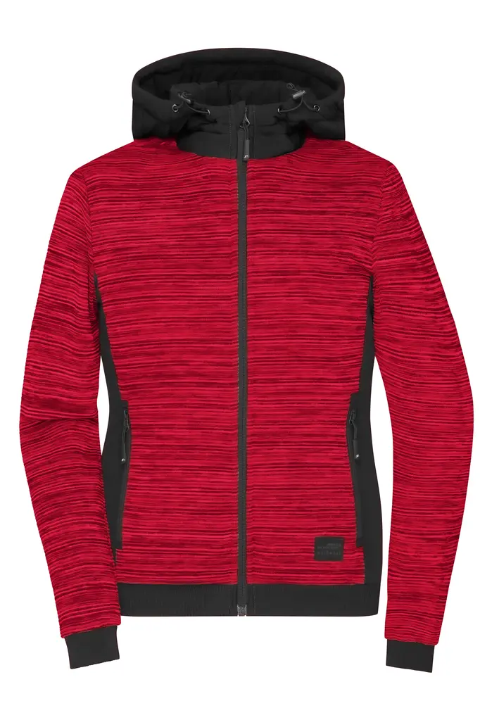 Ženska jakna JN1843 red-melange/black XS-0
