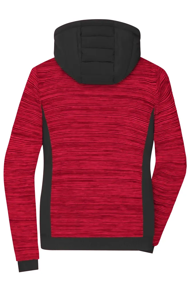 Ženska jakna JN1843 red-melange/black XS-7