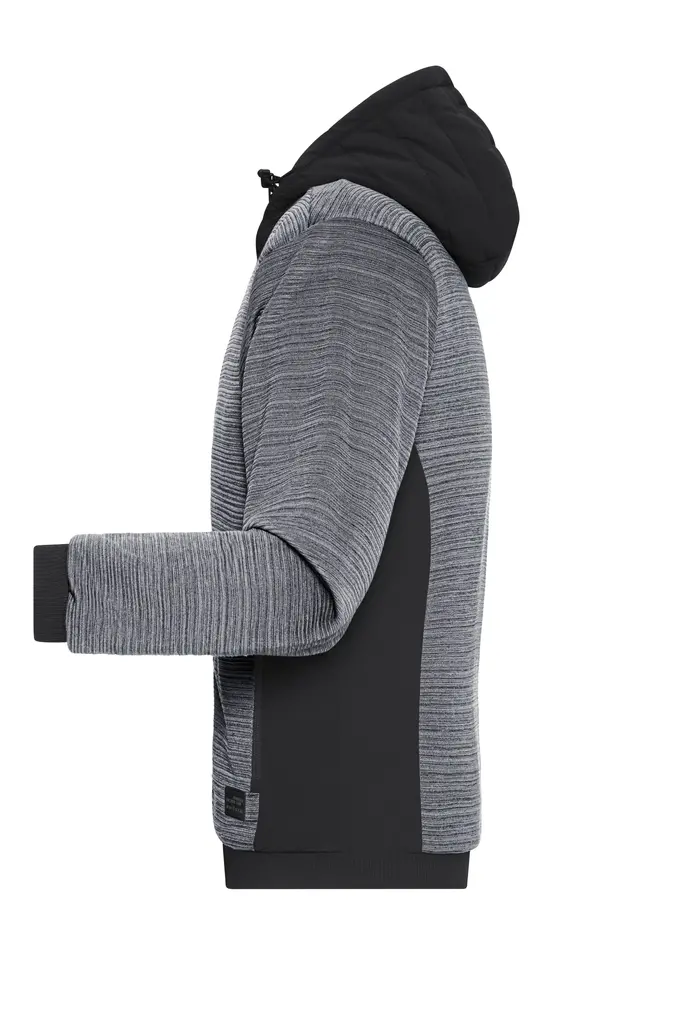 Muška jakna JN1844 carbon-melange/black XS-1