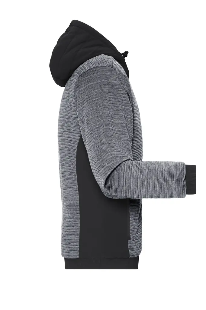 Muška jakna JN1844 carbon-melange/black XS-2