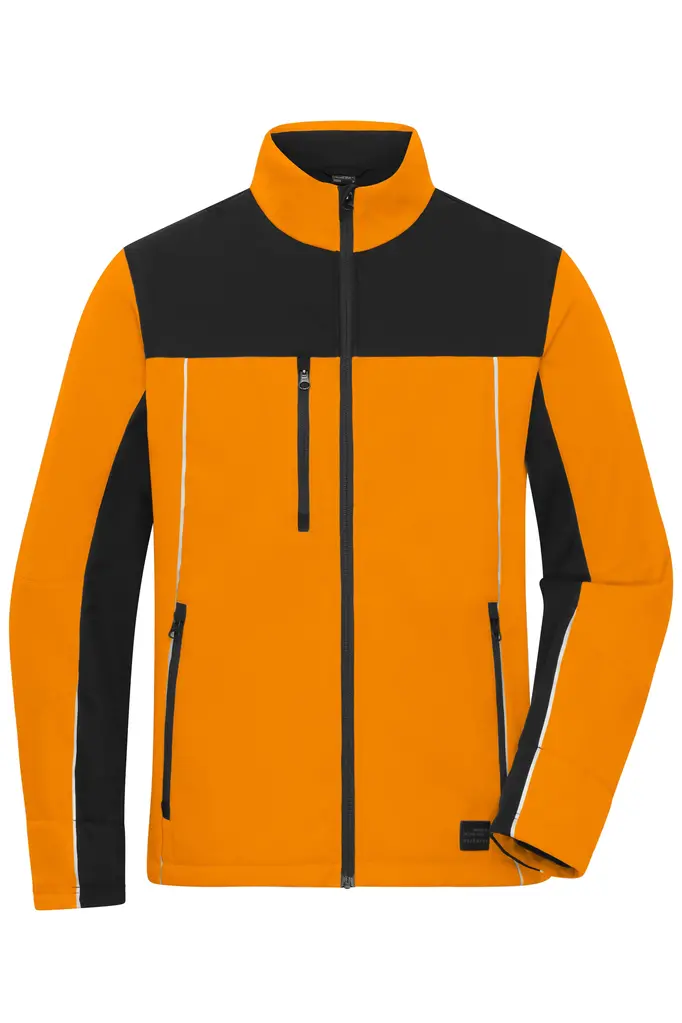 Reflektirajuća radna jakna JN1856 neon-orange/black XS-0