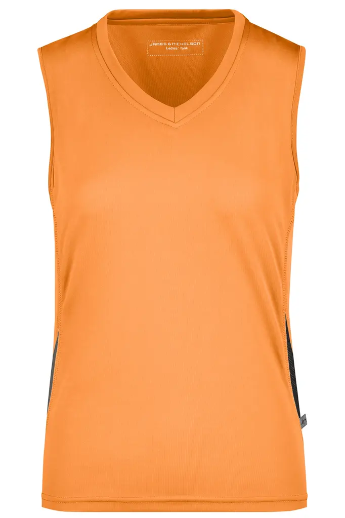 Ženska majica za trčanje JN315 orange/black S-0