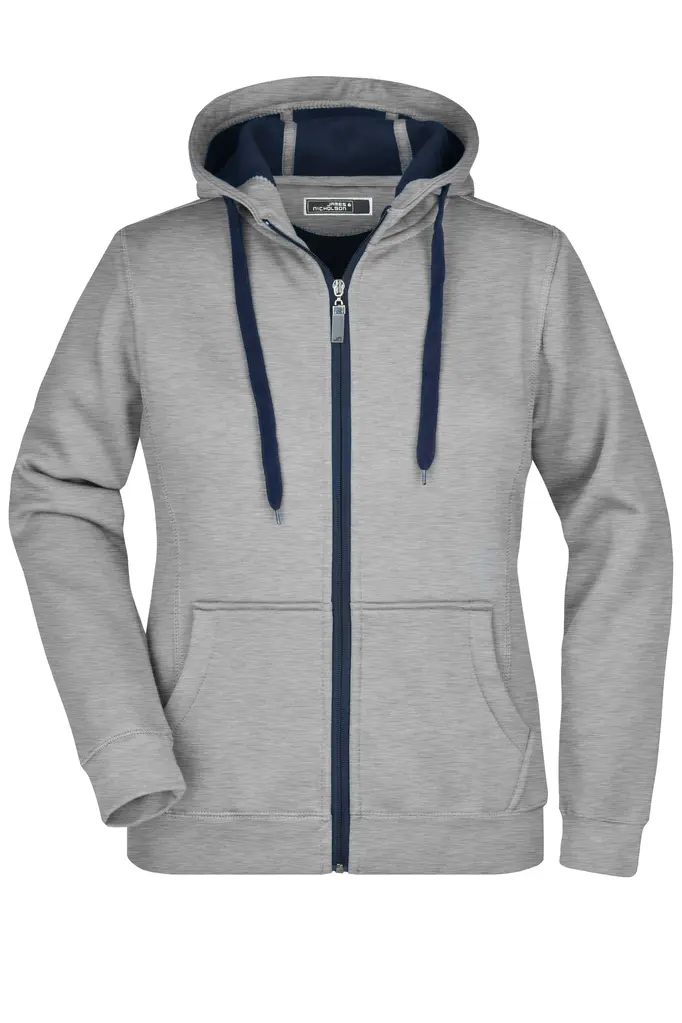 Ženska jakna JN354 sports-grey/navy S-0