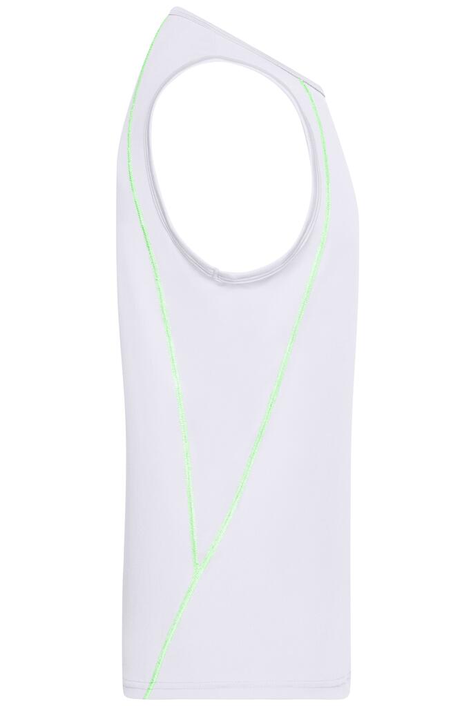 Sportska majica JN494 white/bright-green S-2