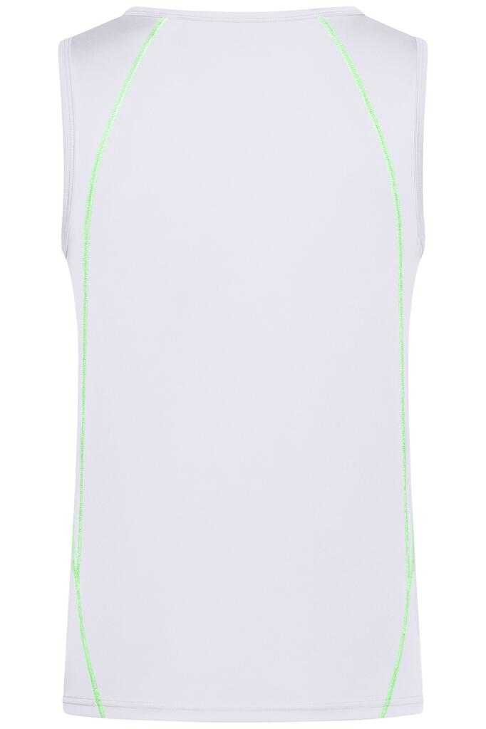 Sportska majica JN494 white/bright-green S-3