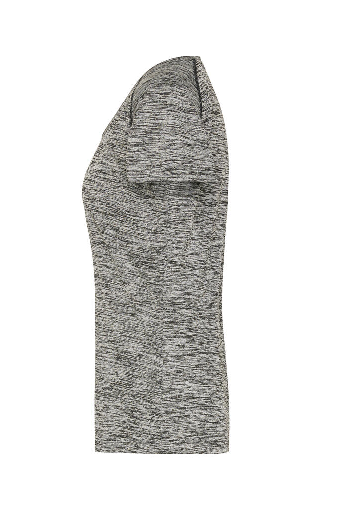 Ženska sportska majica JN495 black-melange/black XS-1 Ženska sportska majica JN495 black-melange/black XS-1