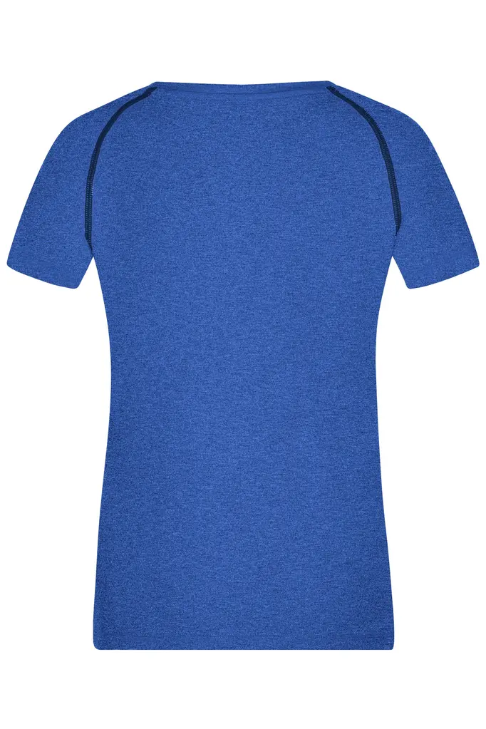 Ženska sportska majica JN495 blue-melange/navy XS-7