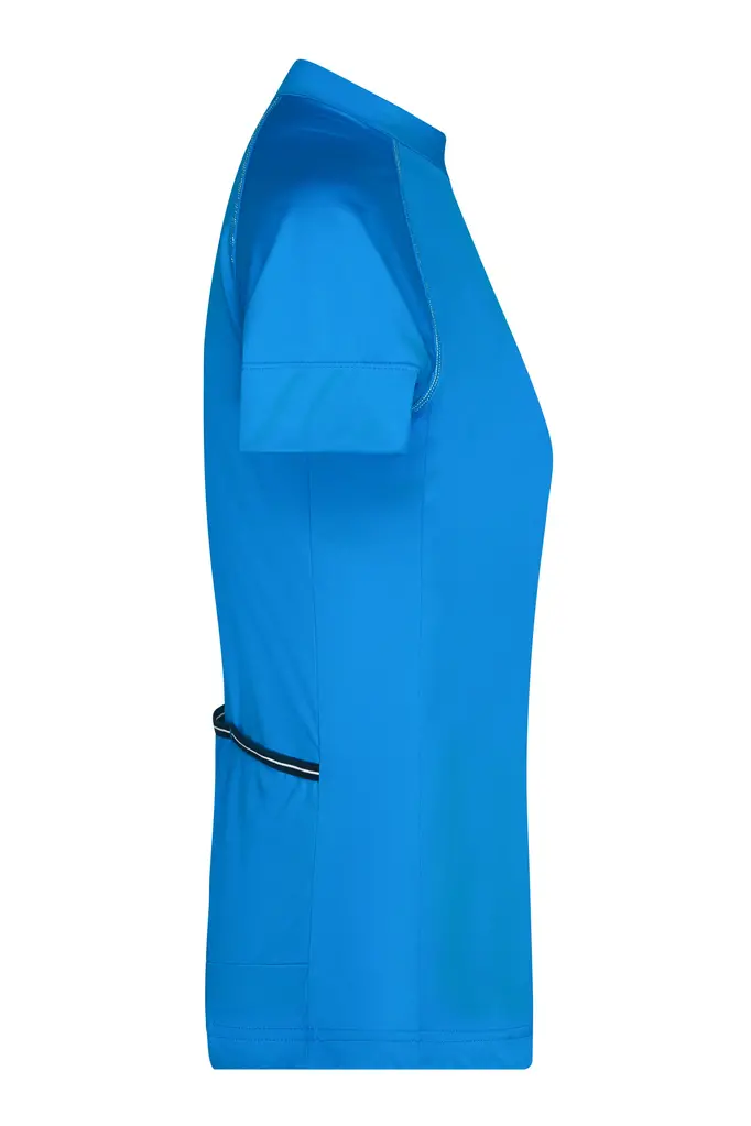 Ženska biciklistička majica JN513 bright-blue/bright-yellow L-2